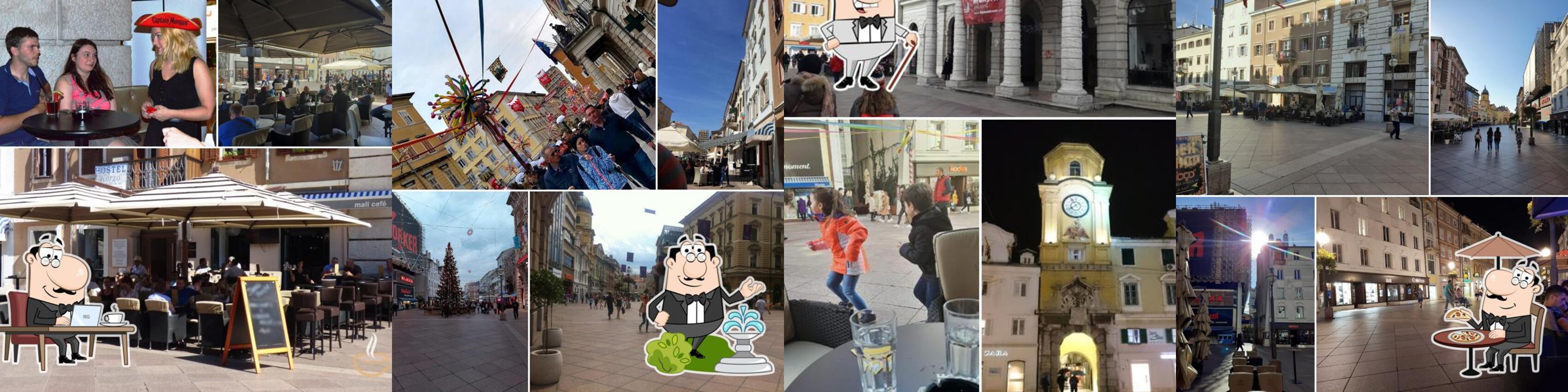 Kolaž fotografija Malog Caffea